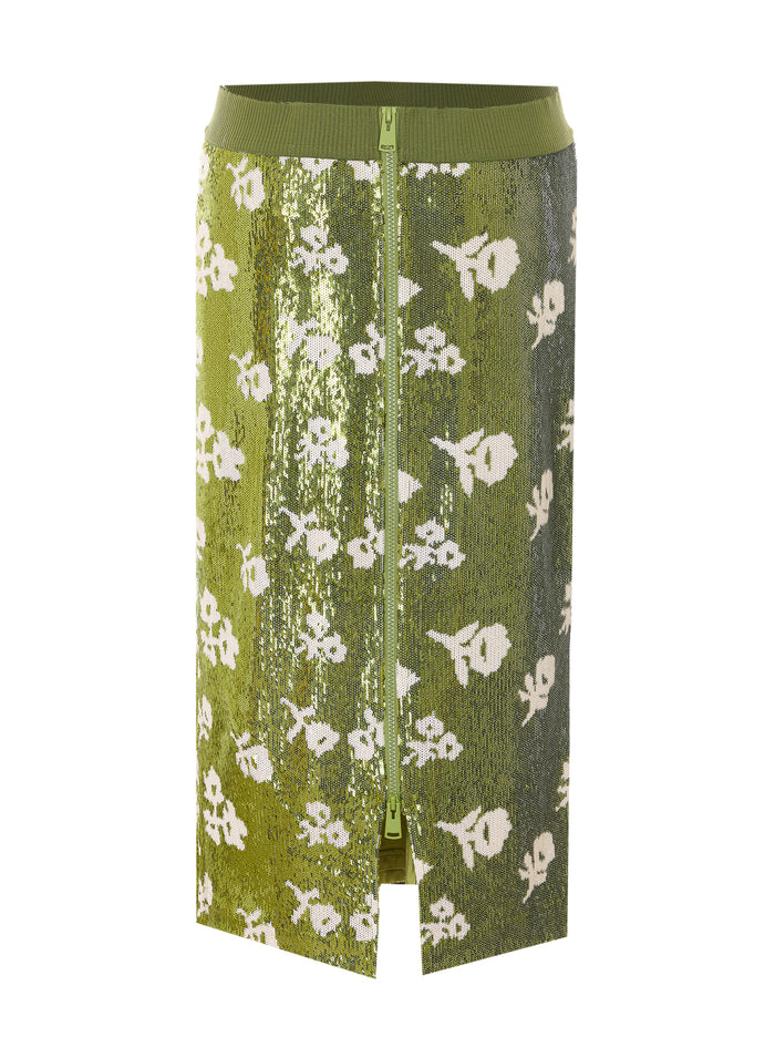 Essentiel antwerp Skirts Green 100polyamide