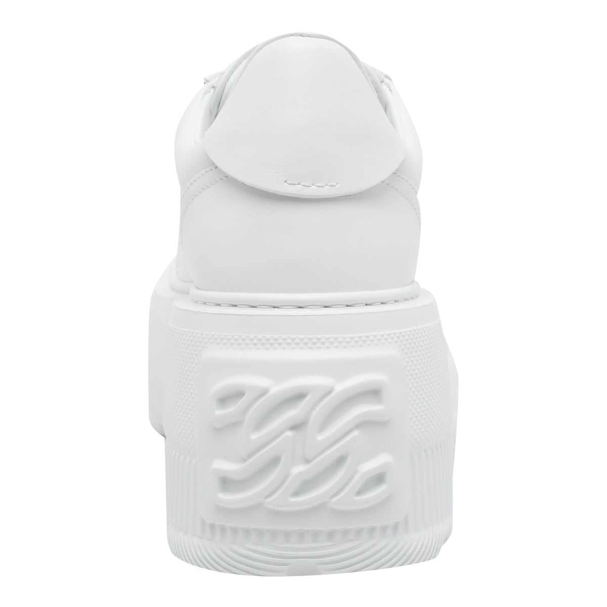 Casadei Sneakers White Leather/rubber Sole