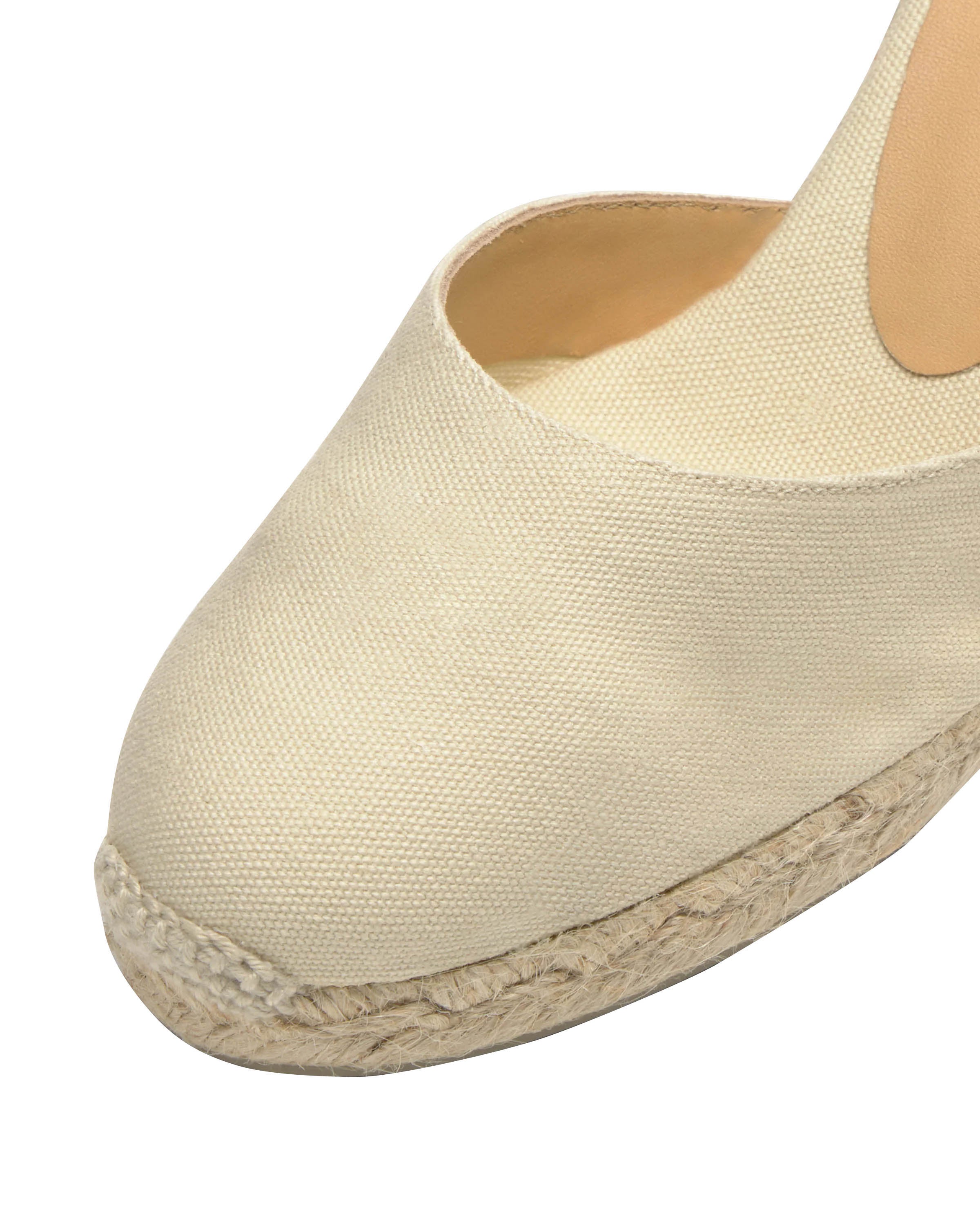 Castaner Sandals White Fabric/rubber Sole