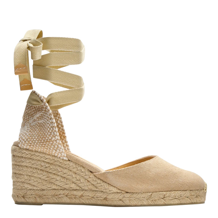 Castaner Sandals Beige Fabric/rubber Sole