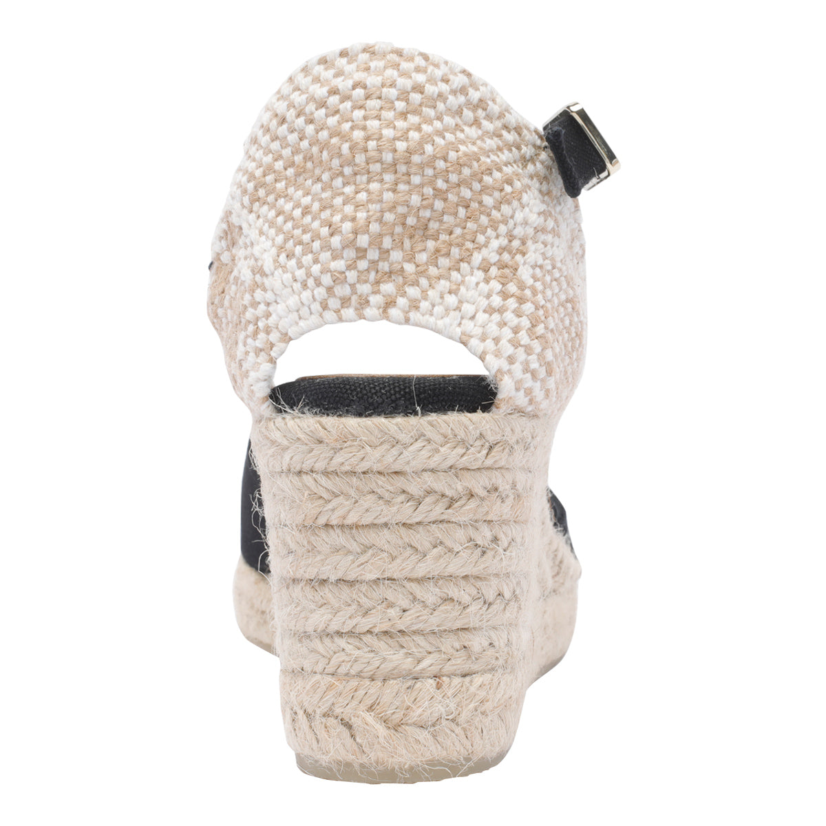 Castaner Sandals Black Fabric/rubber Sole