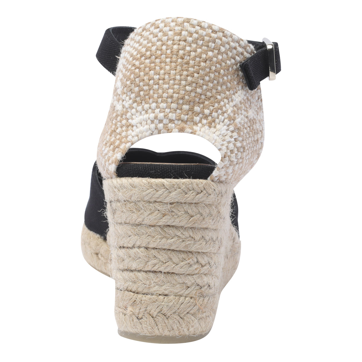 Castaner Sandals Black Fabric/rubber Sole