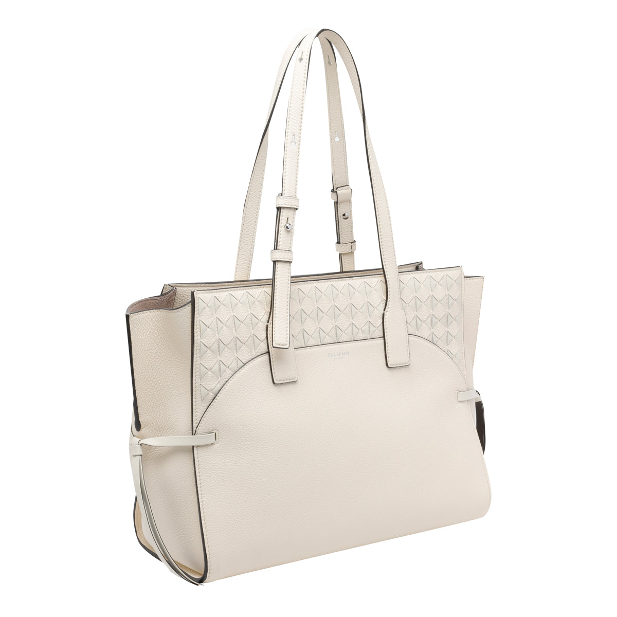Serapian Bags White Calf Leather