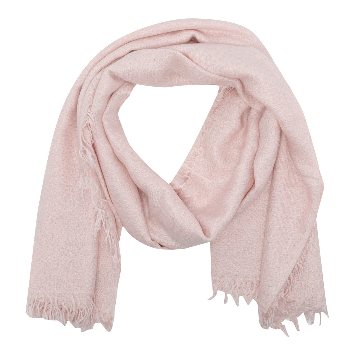 Faliero Sarti Scarfs Pink Cashmere Silk