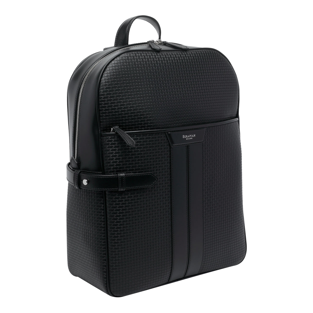 Serapian Bags Black Resined Canvas