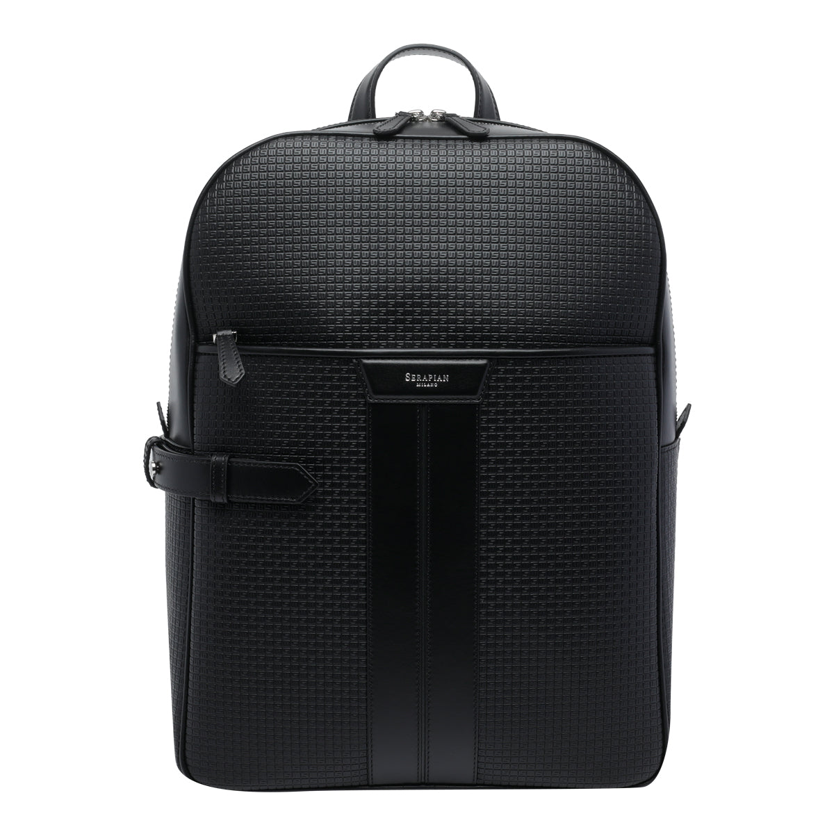 Serapian Bags Black Resined Canvas