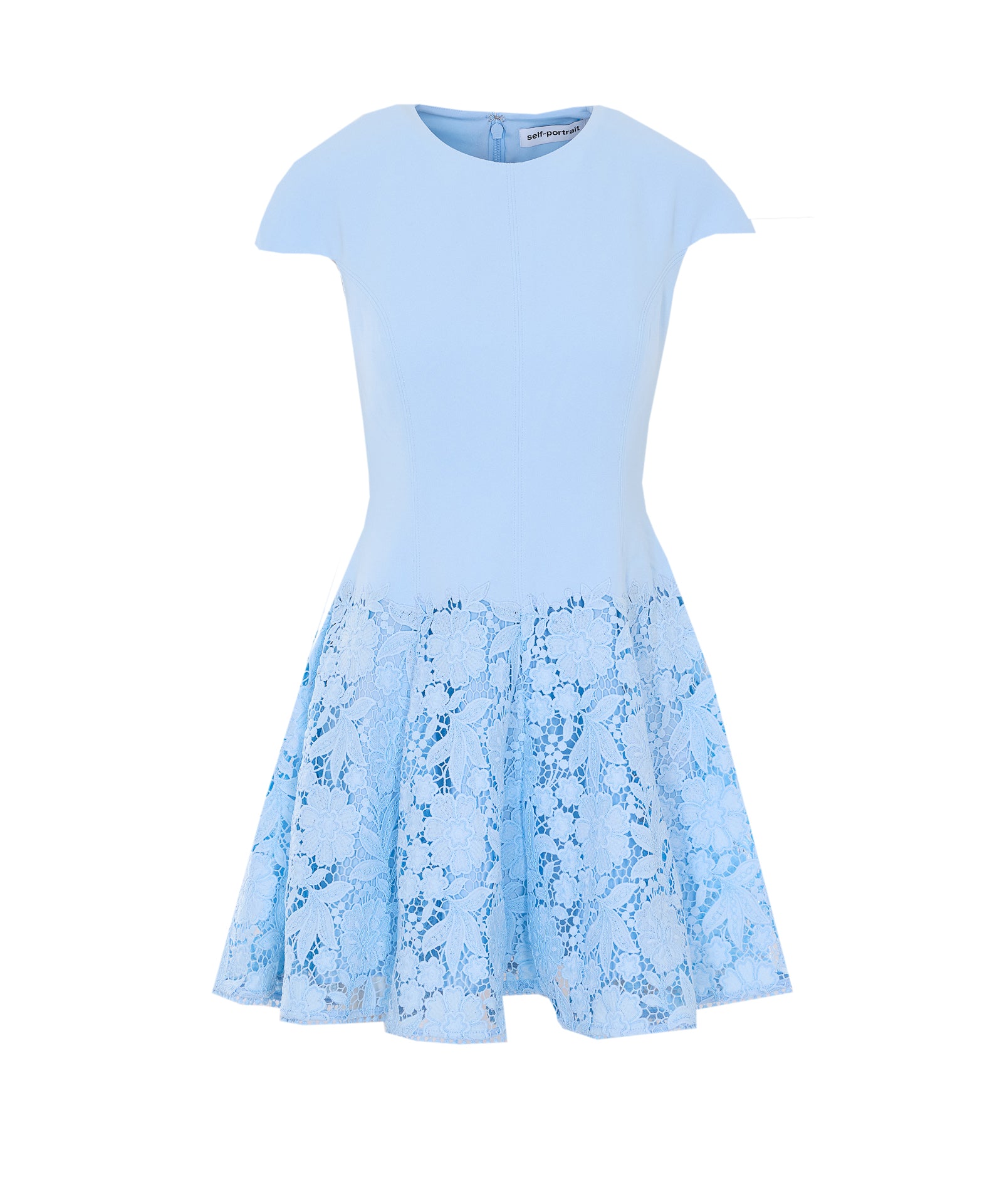 SELF PORTRAIT Dresses Blue Polyester