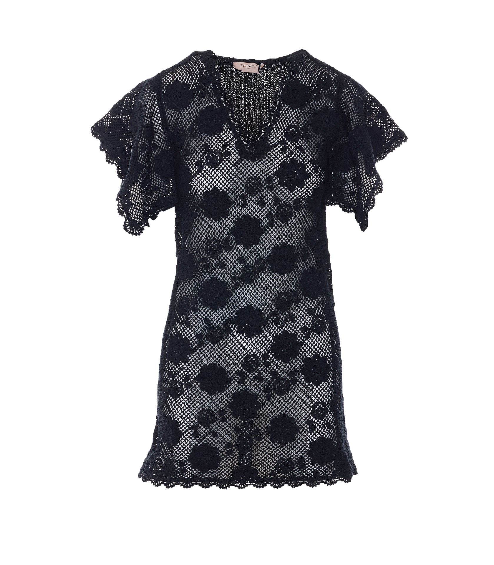 Twin-set Dresses Black Cotton