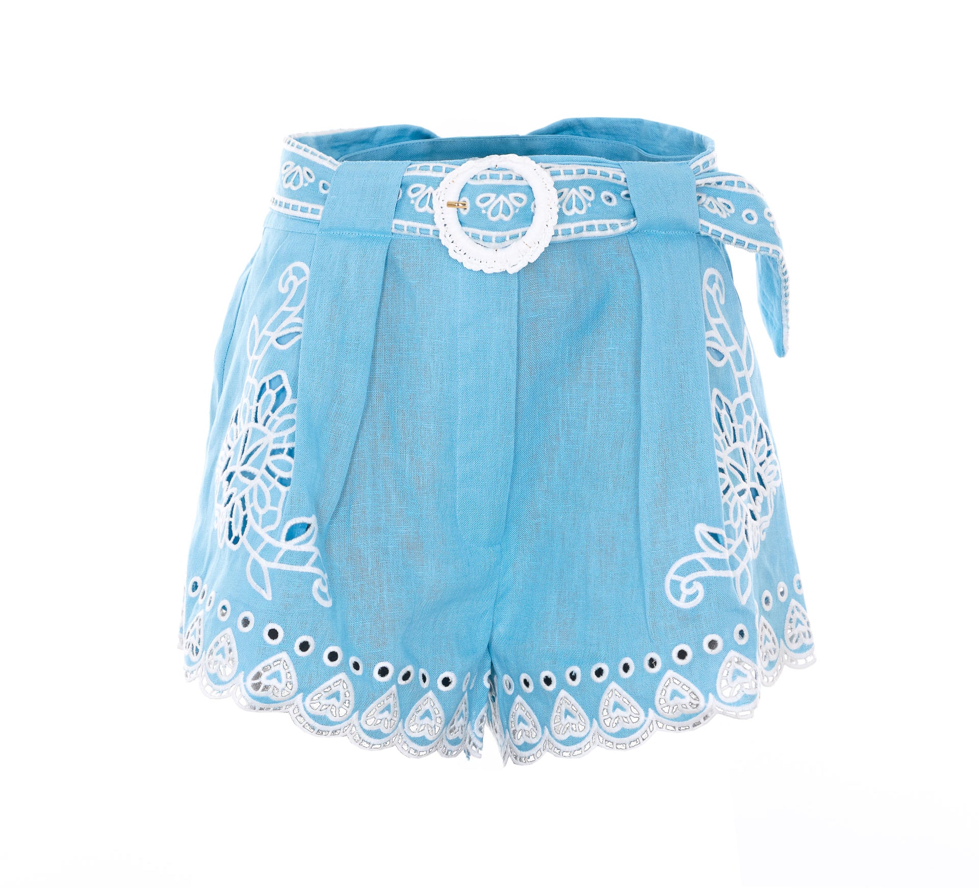 FARM RIO Dresses Blue Linen