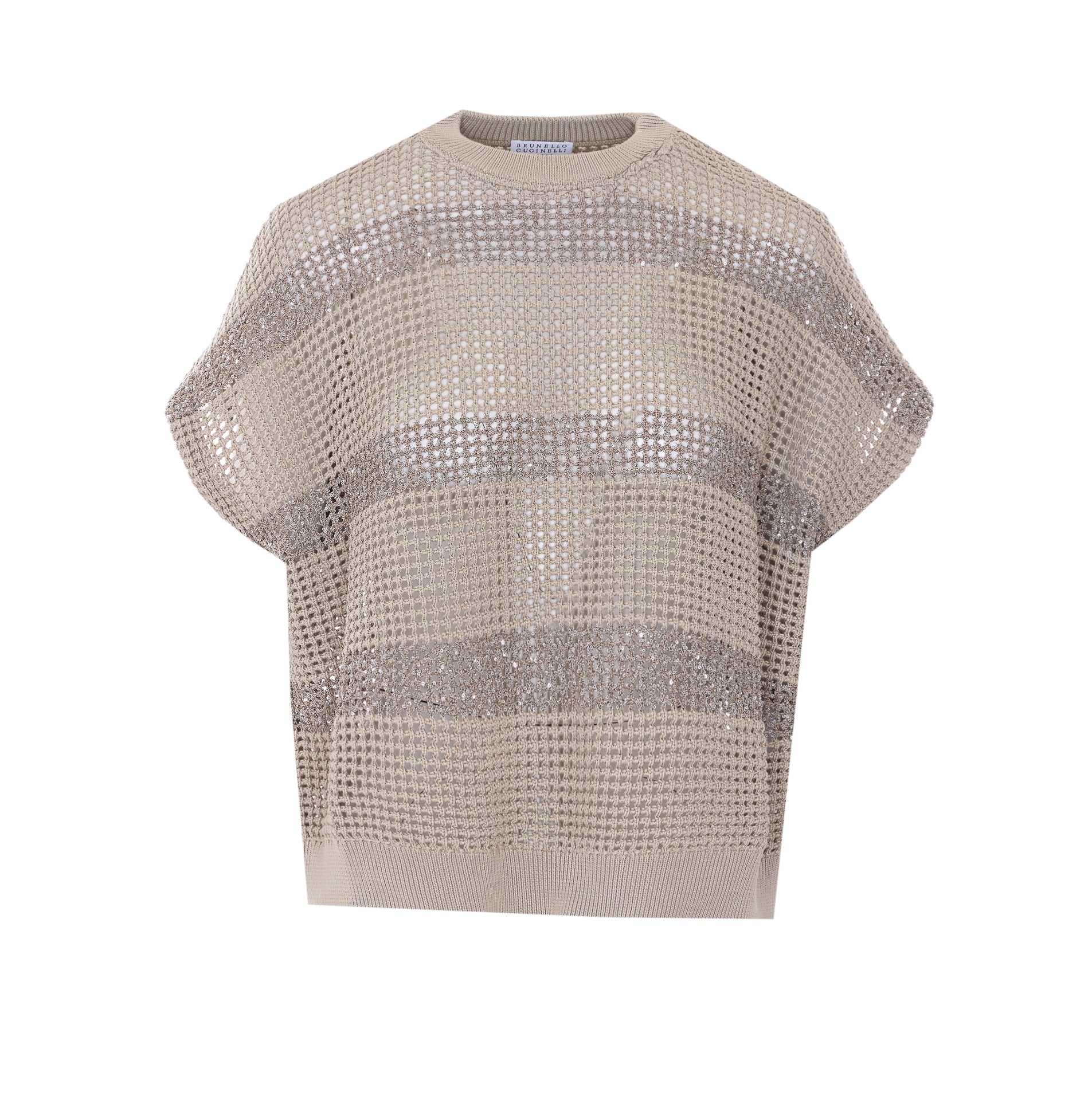 Brunello Cucinelli Sweaters Beige Cotton