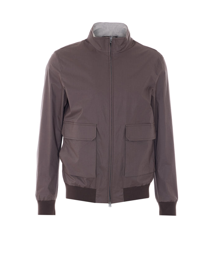 Herno Jackets Brown Cotton