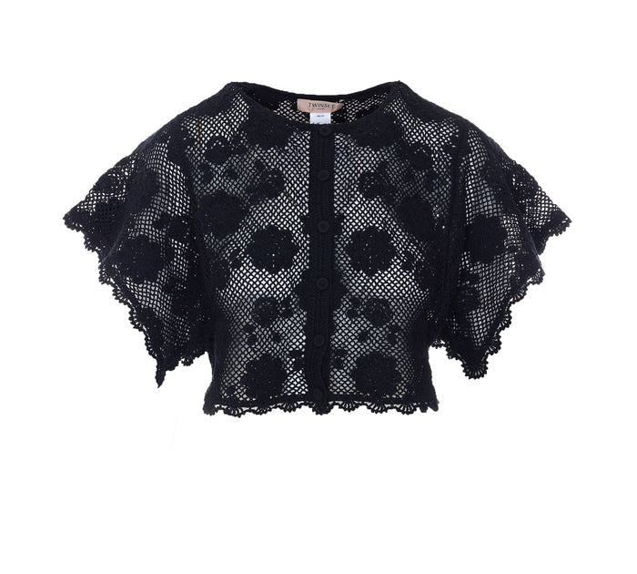 Twin-set Jackets Black Cotton