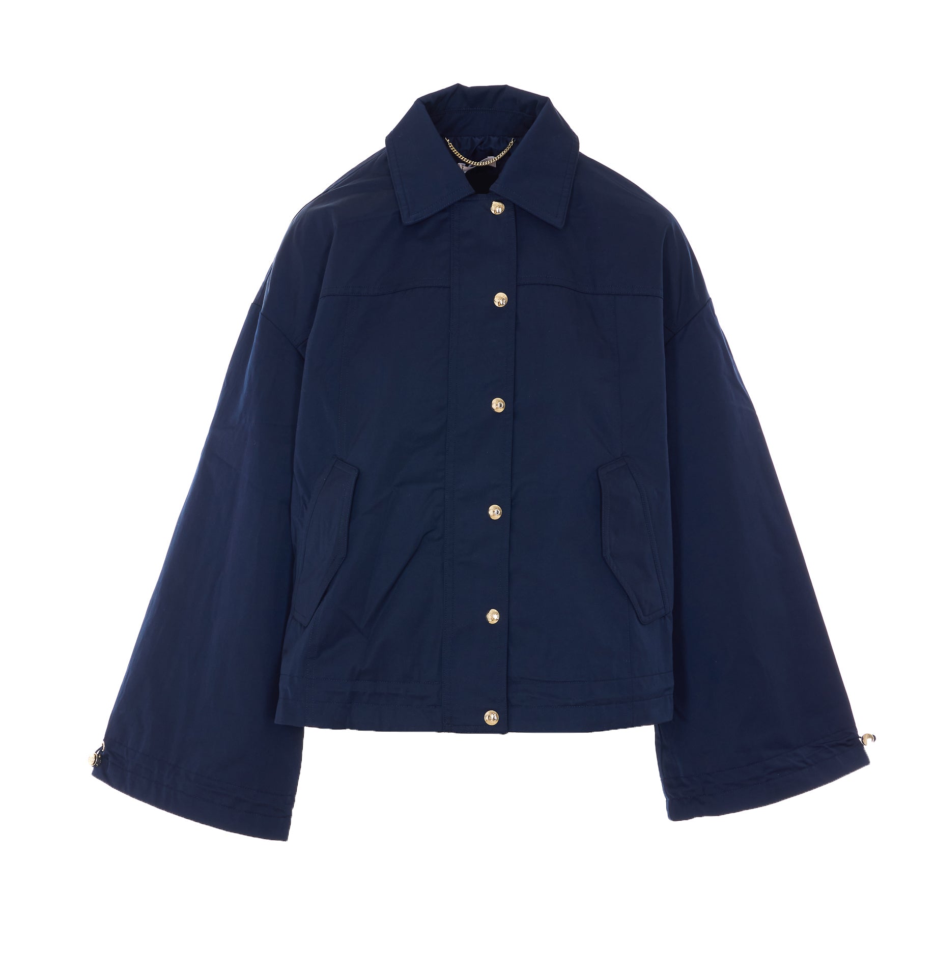 Liu Jo Coats Blue Polyester