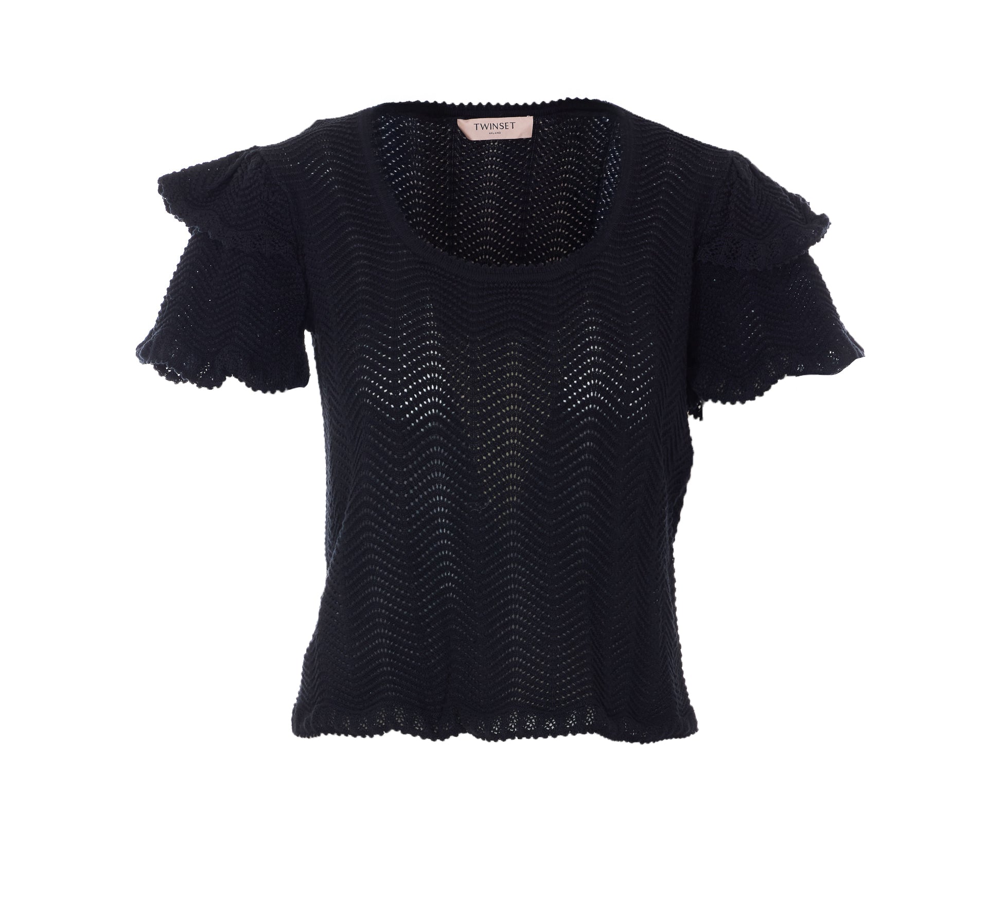 Twin-set T-shirts and Polos Black Cotton