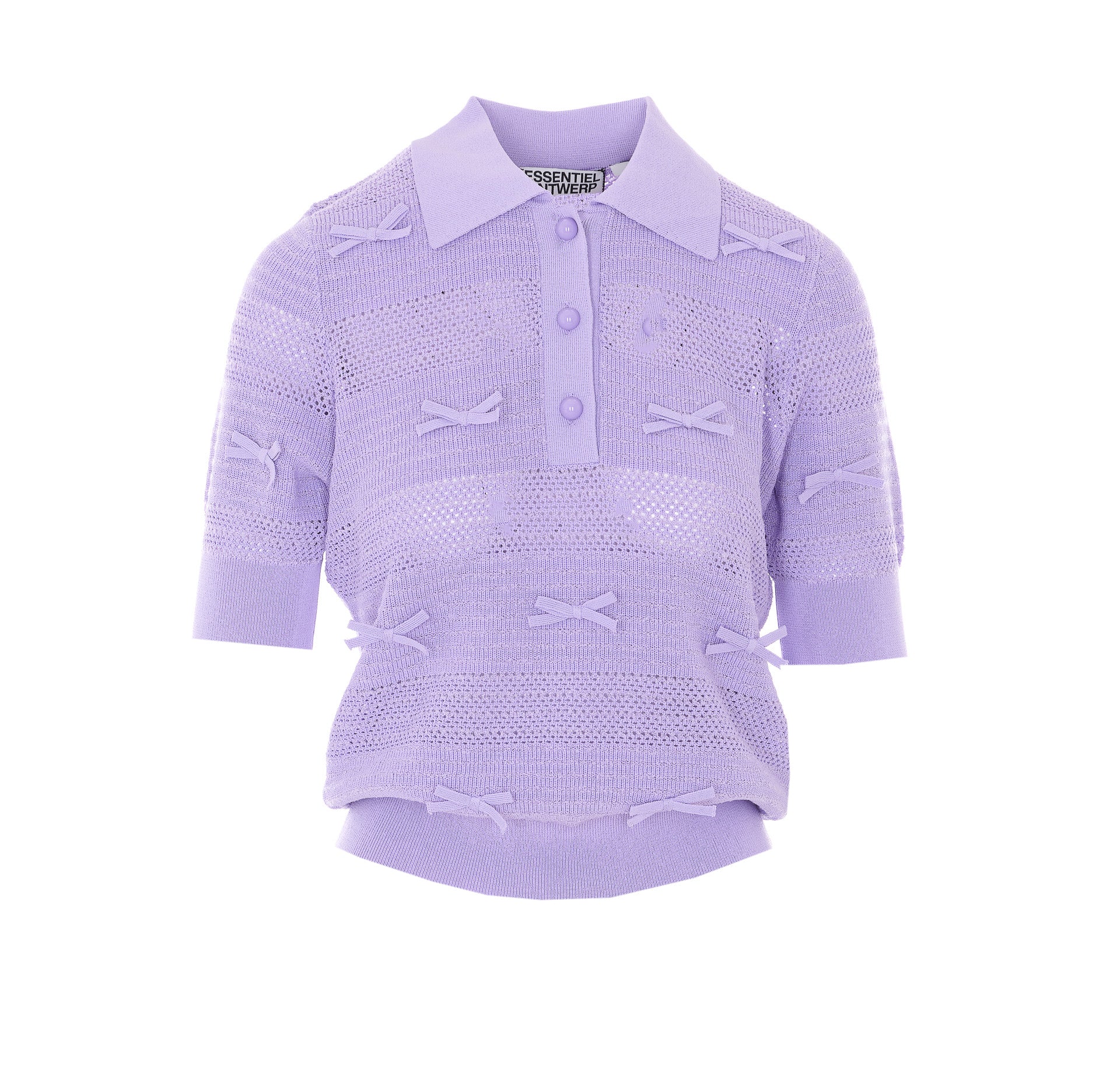 Essentiel antwerp T-shirts and Polos Purple Viscose