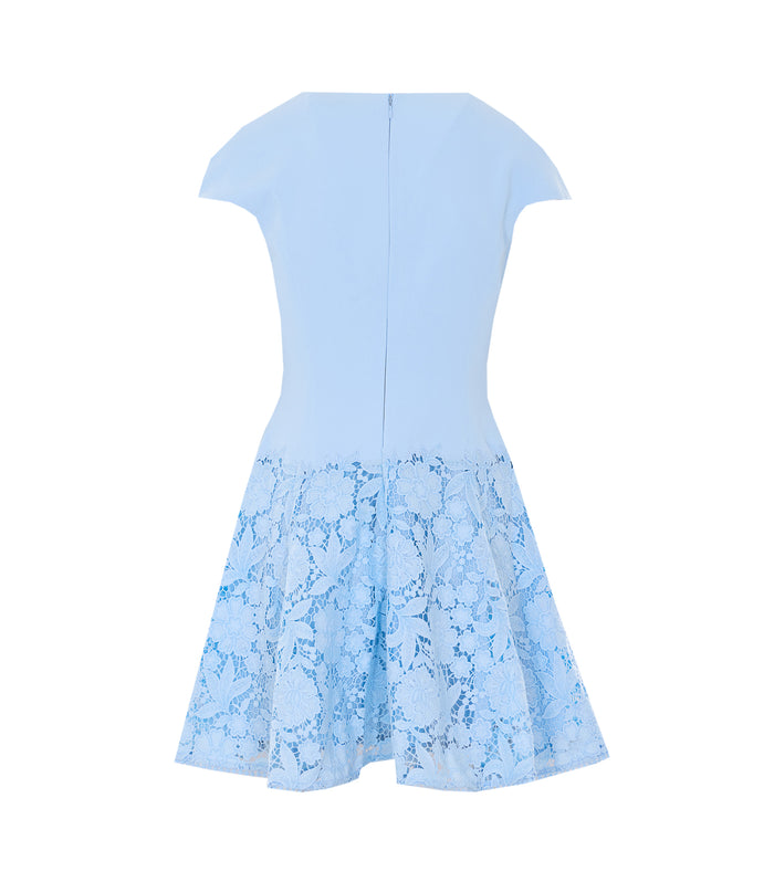 SELF PORTRAIT Dresses Blue Polyester