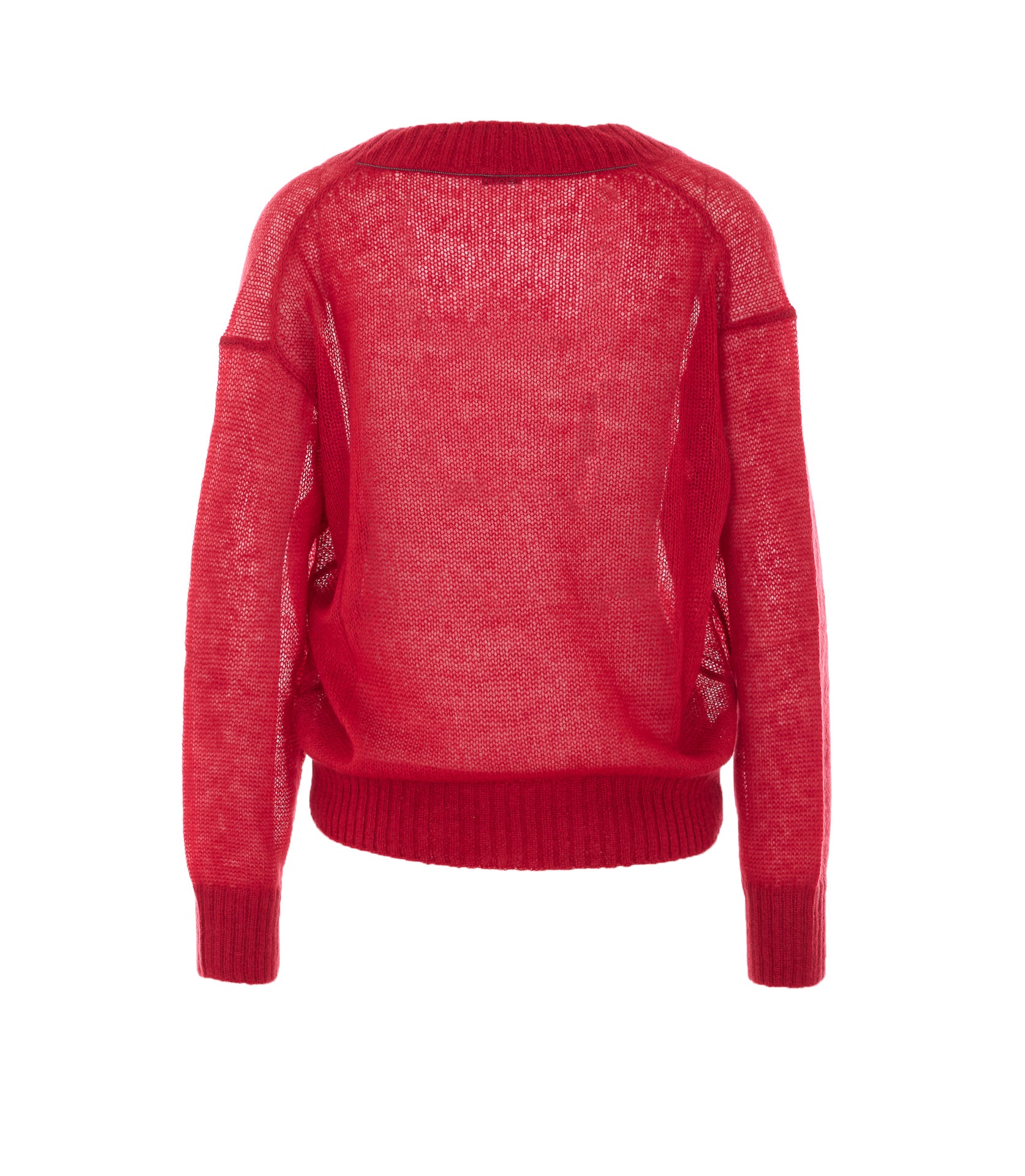 Brunello Cucinelli Sweaters Red Mohair