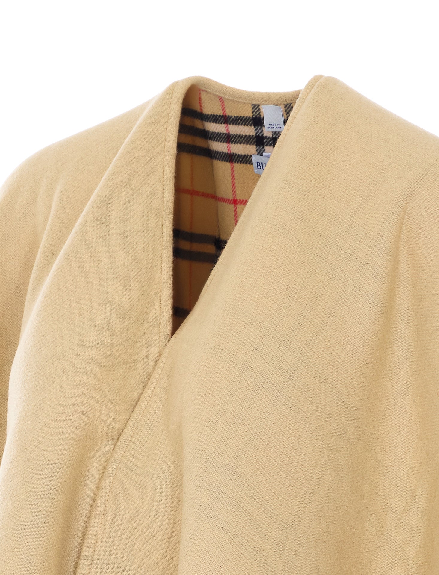 Burberry Jackets Beige Wool