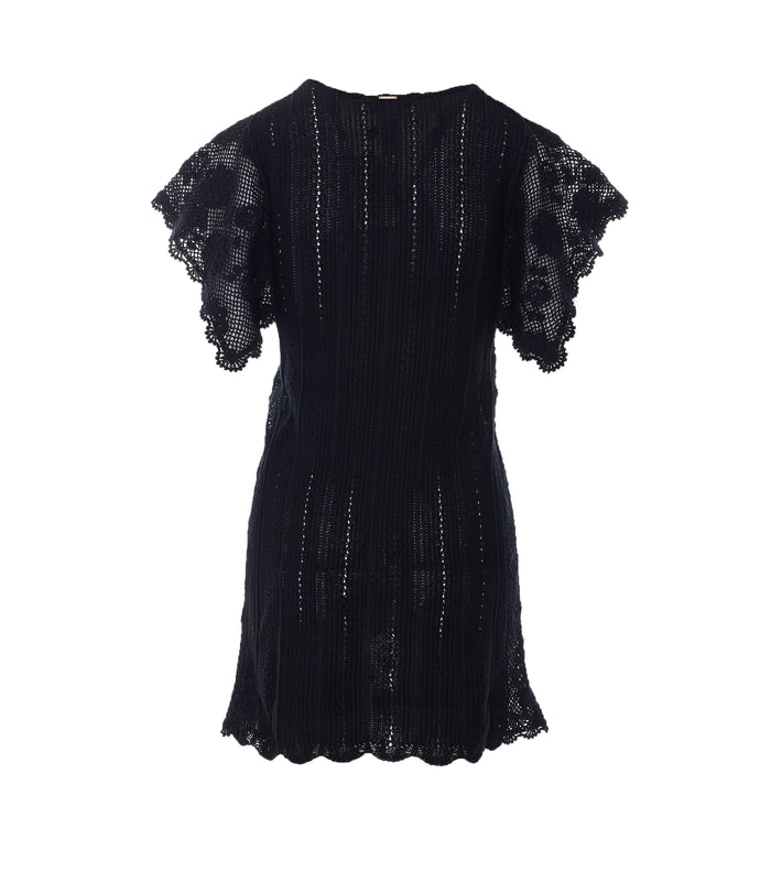 Twin-set Dresses Black Cotton