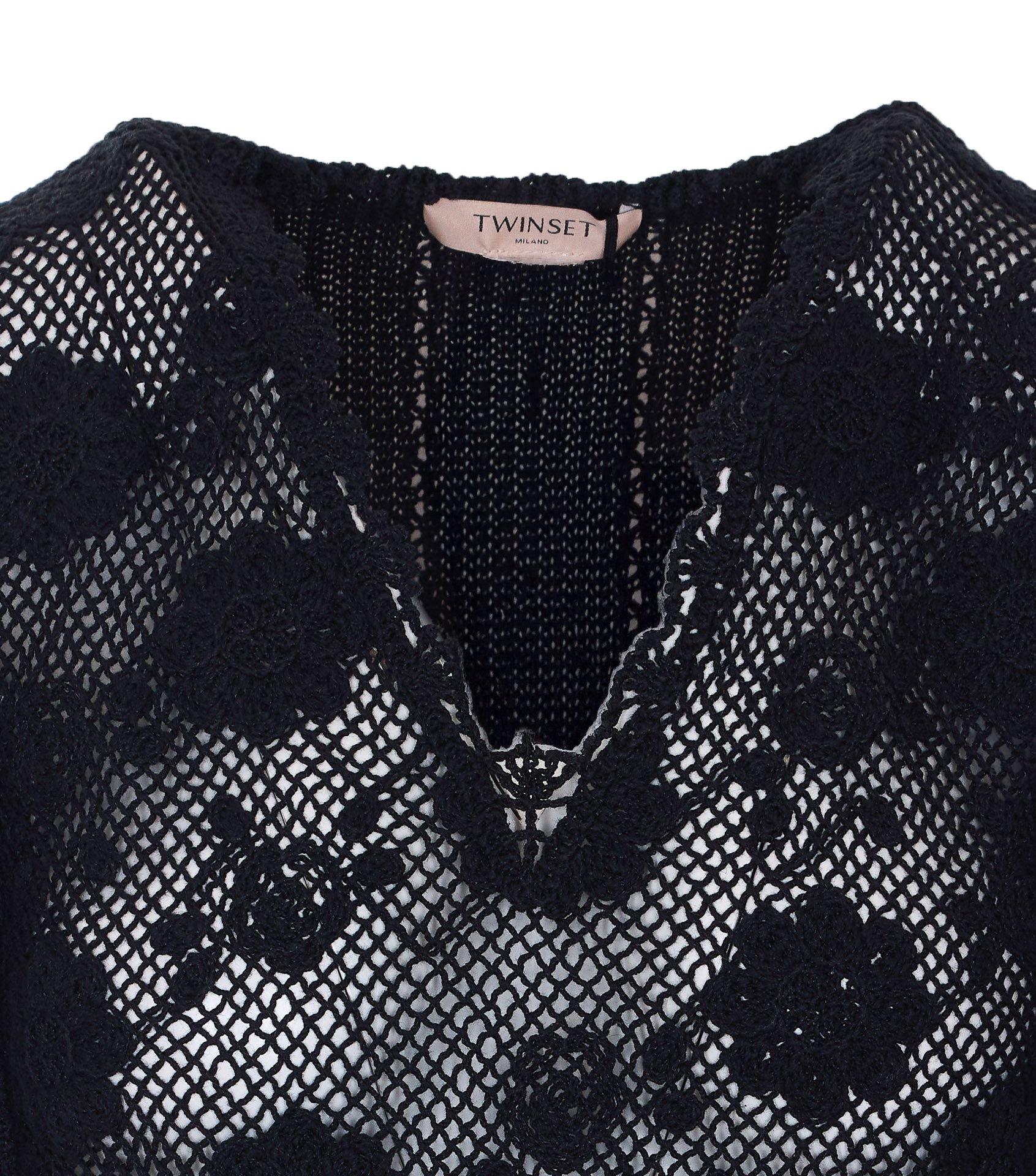 Twin-set Dresses Black Cotton