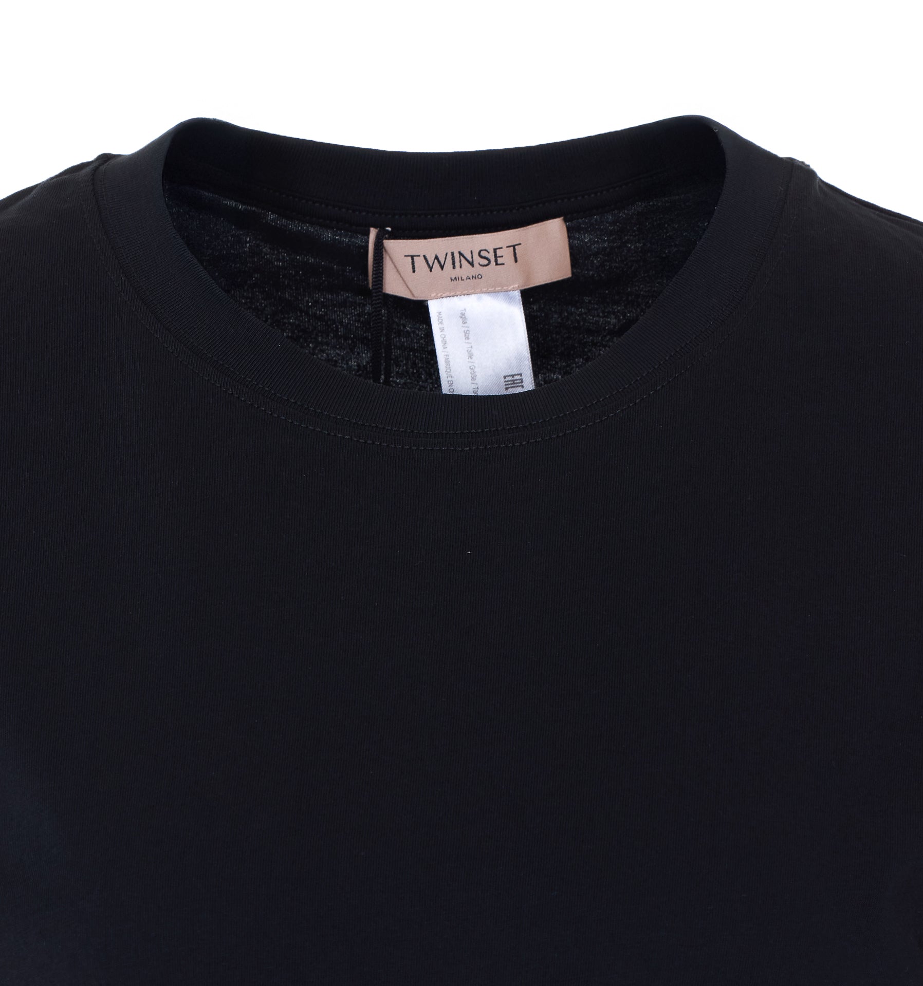 Twin-set T-shirts and Polos Black Cotton