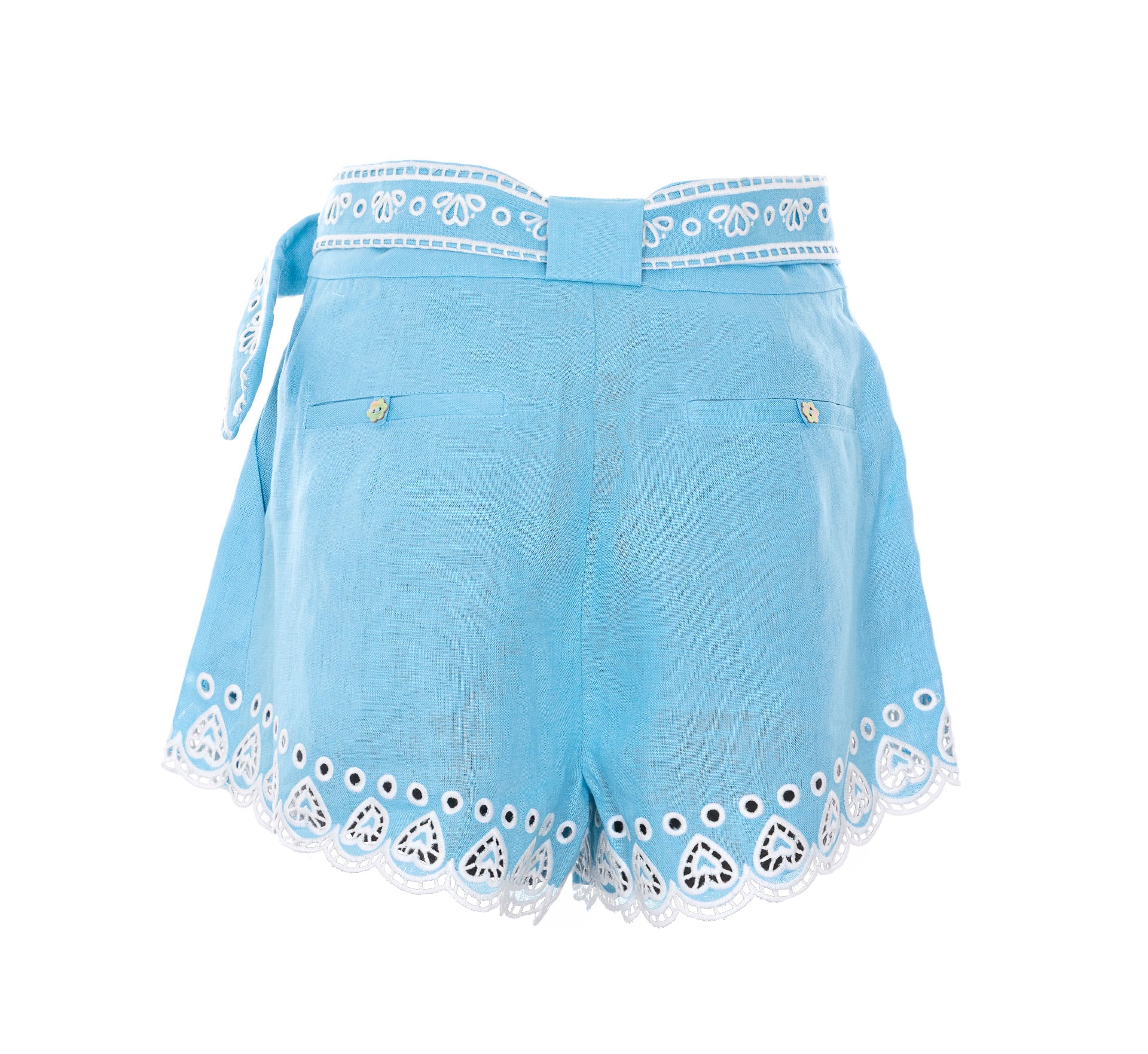 FARM RIO Dresses Blue Linen