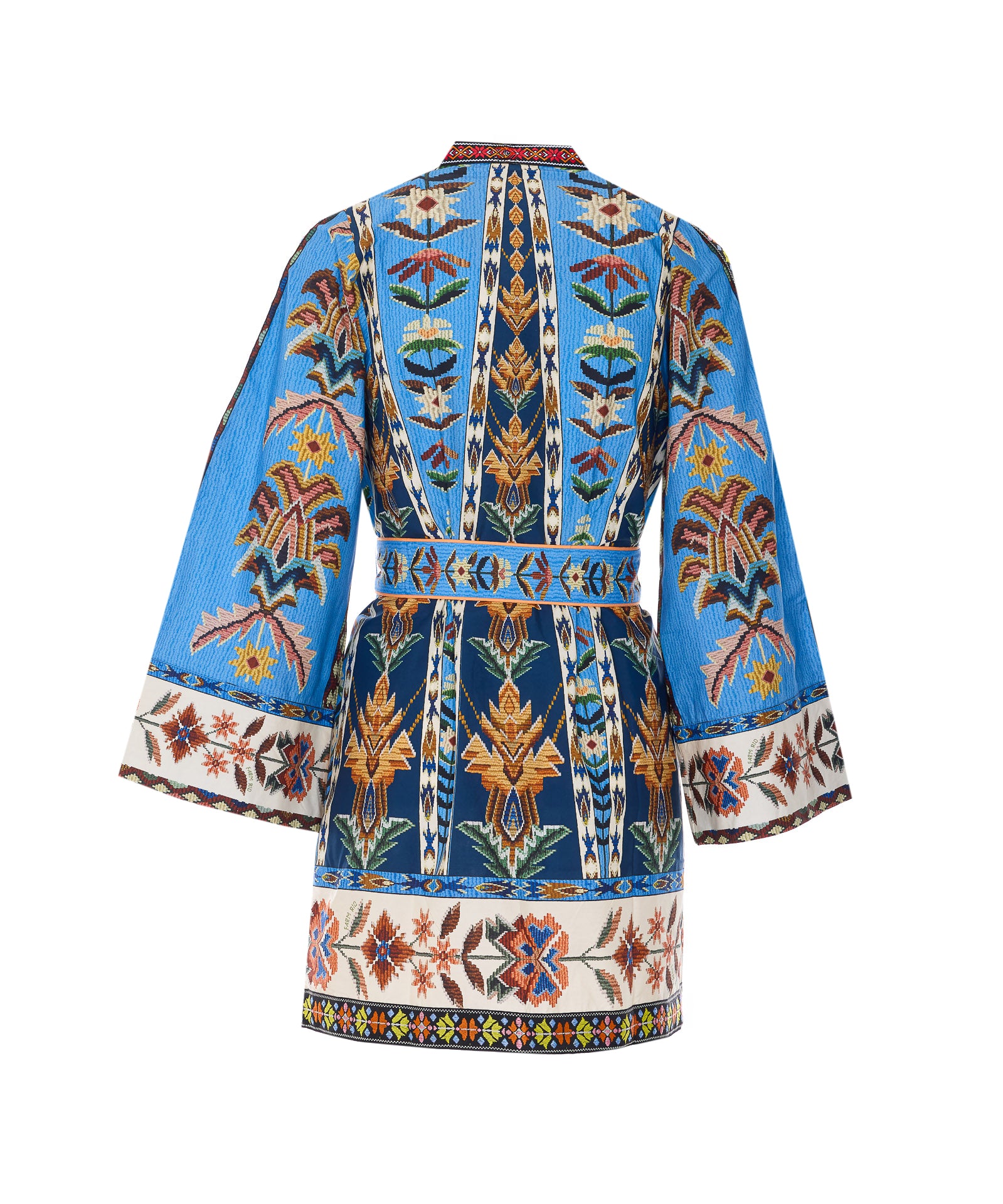 FARM RIO Dresses Blue Cotton