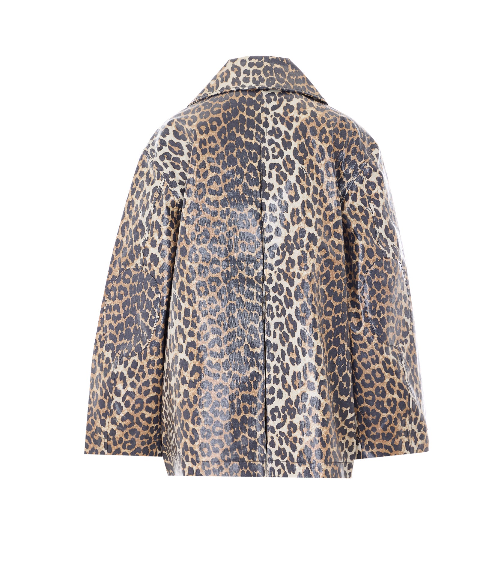 GANNI Jackets Brown Hemp