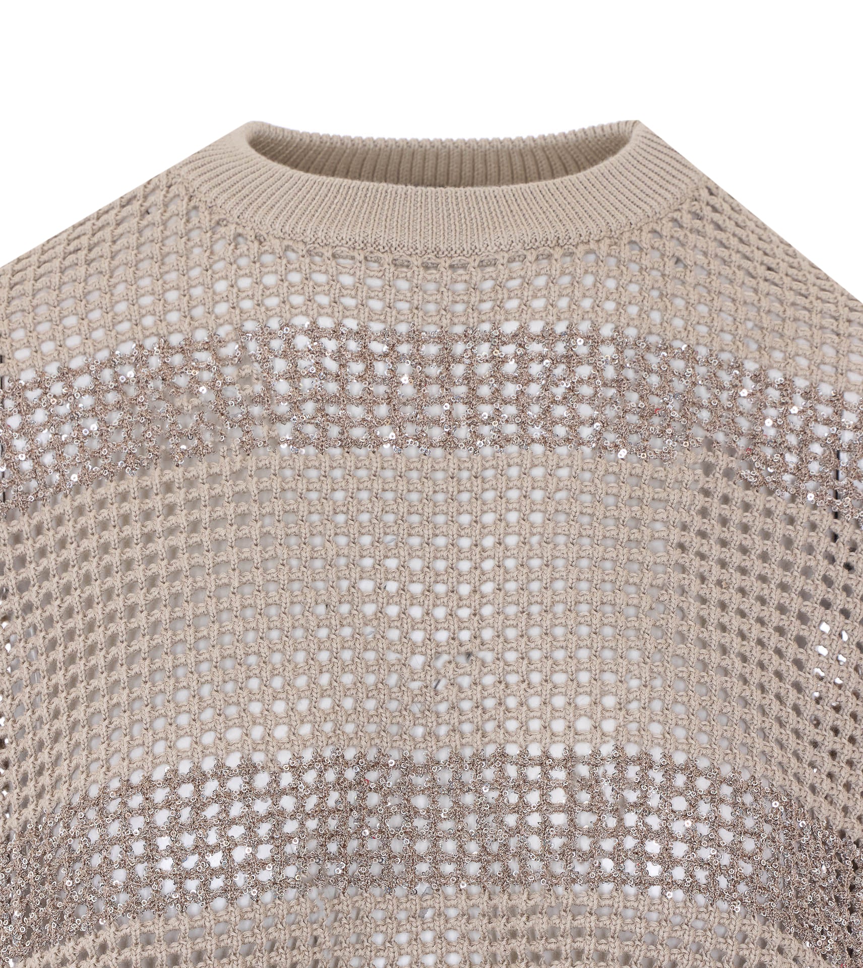 Brunello Cucinelli Sweaters Beige Cotton