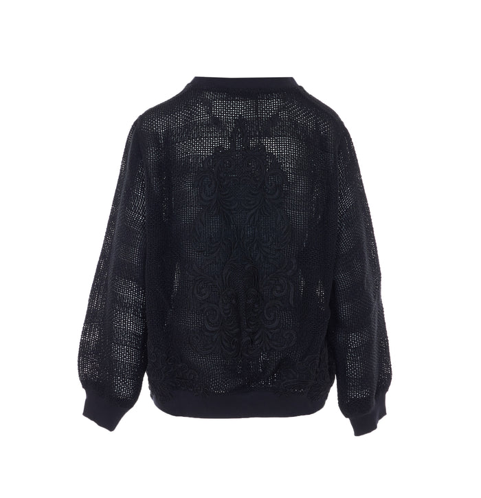 MAURIZIO Sweaters Black Linen
