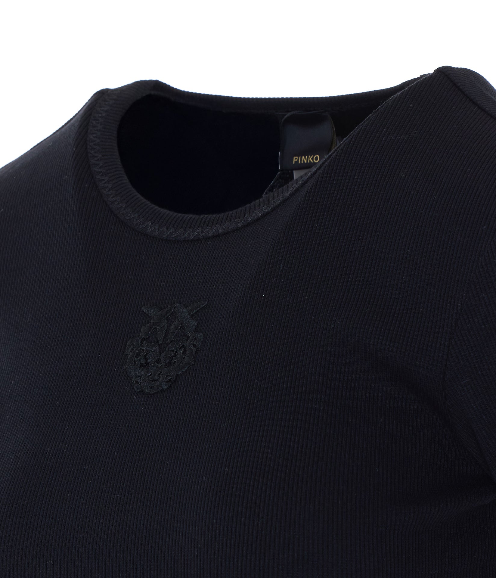 Pinko T-shirts and Polos Black Cotton
