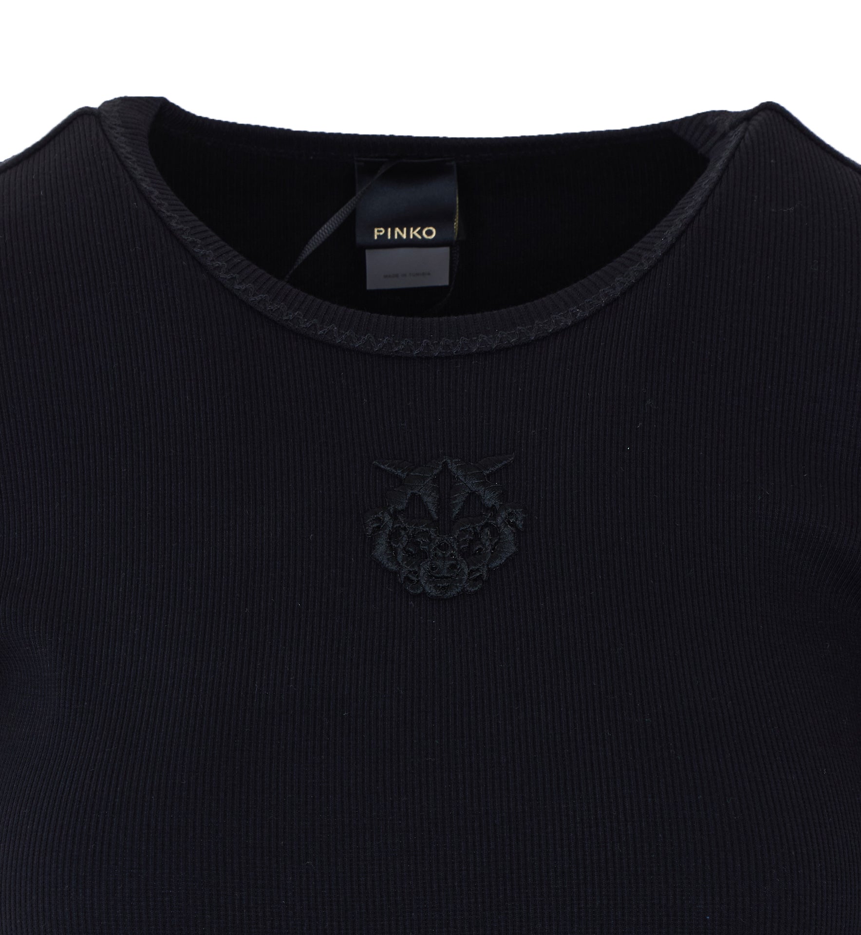 Pinko T-shirts and Polos Black Cotton