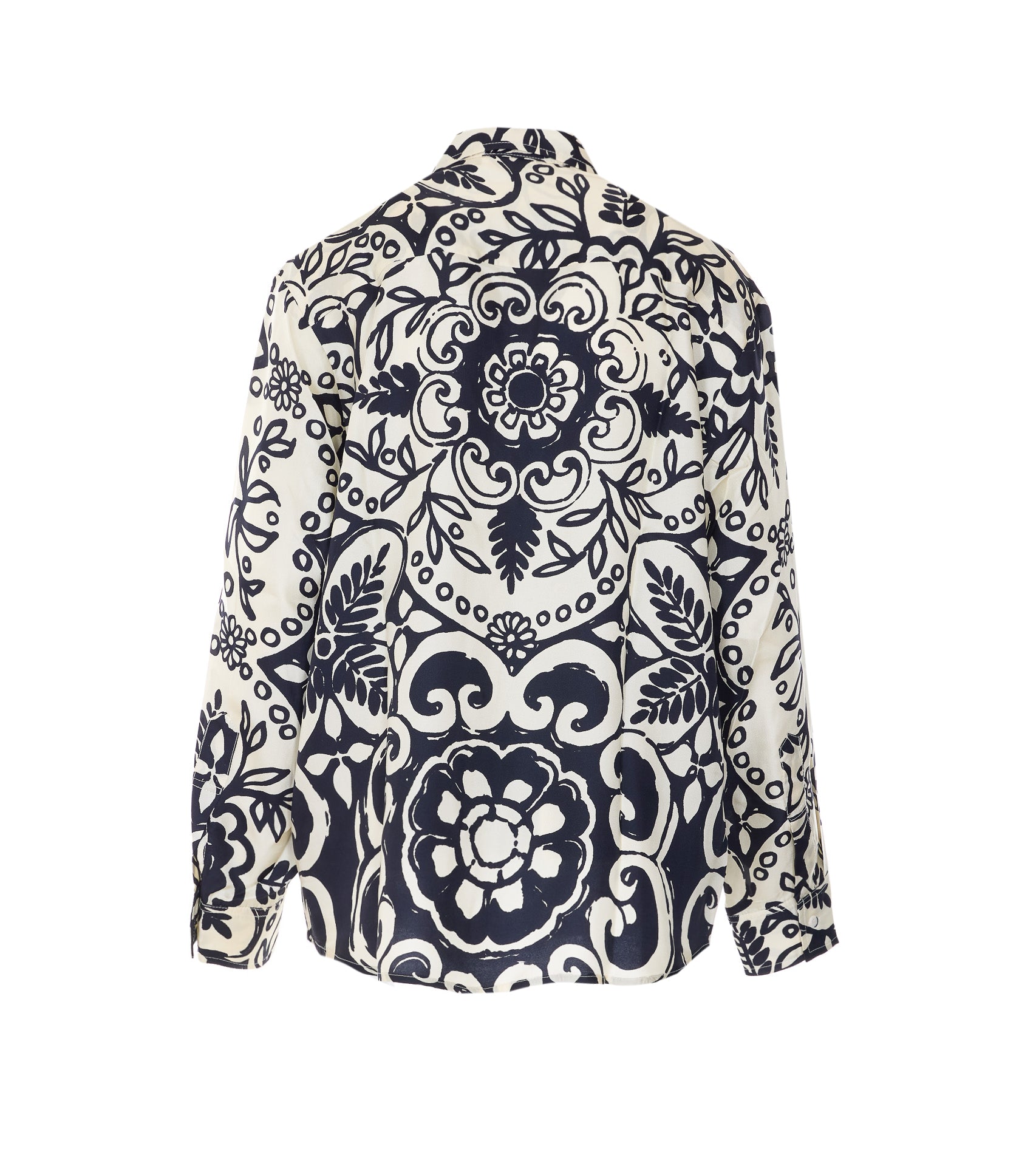 MAURIZIO Shirts Black Silk