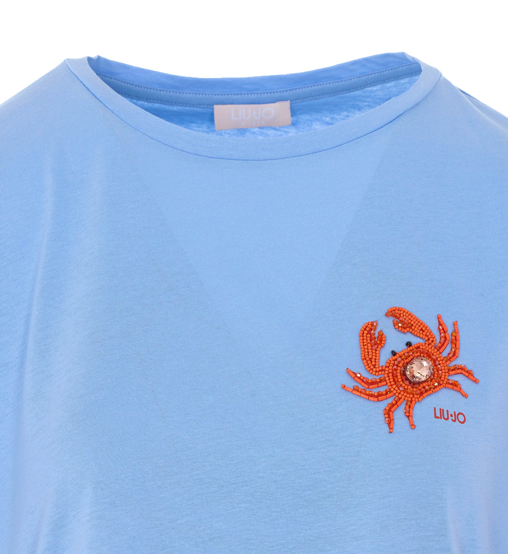 Liu Jo T-shirts and Polos Blue Cotton