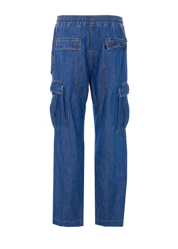 Dolce & Gabbana Trousers Blue Cotton