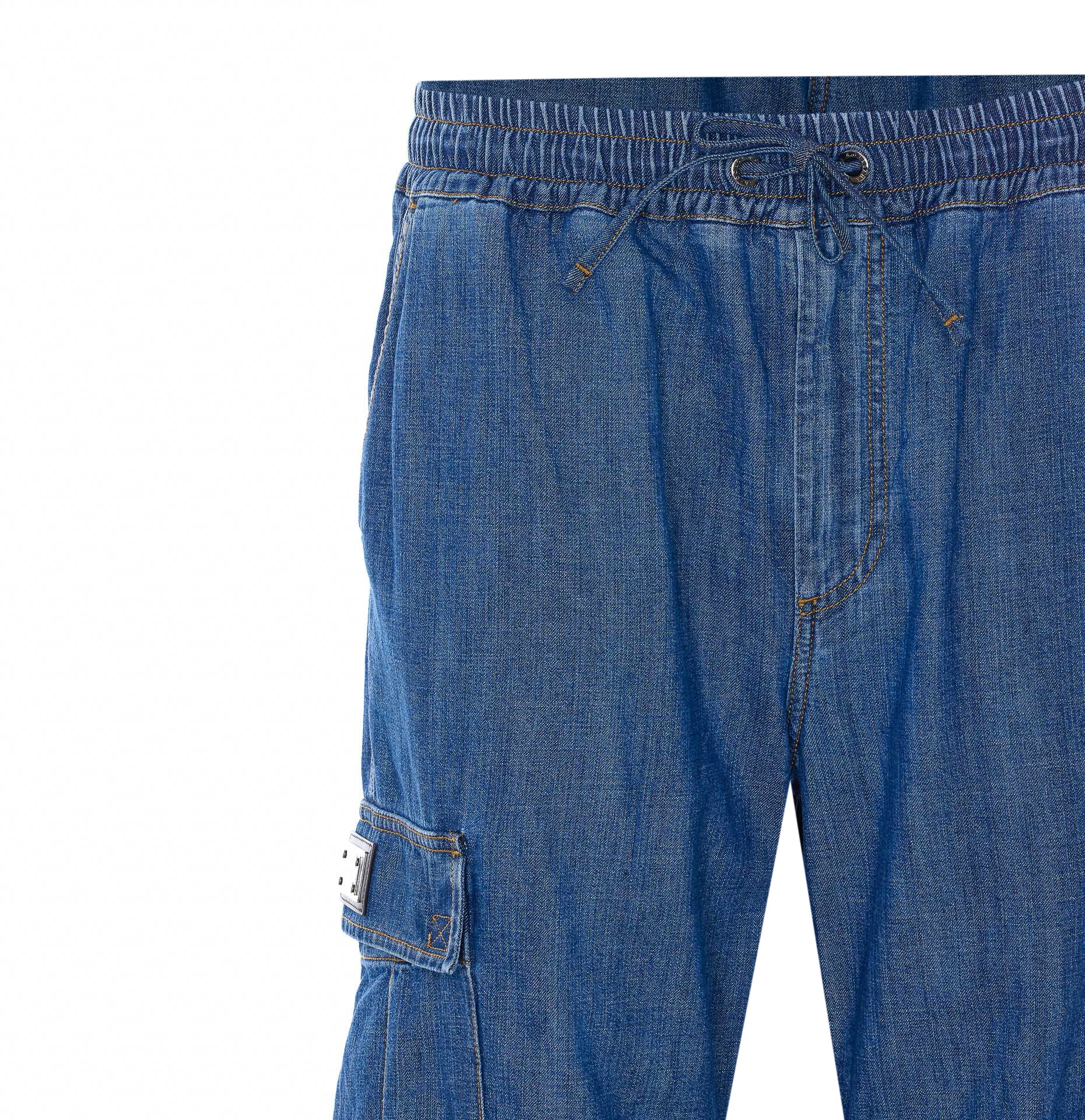 Dolce & Gabbana Trousers Blue Cotton