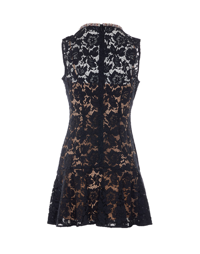 SELF PORTRAIT Dresses Black Polyamide
