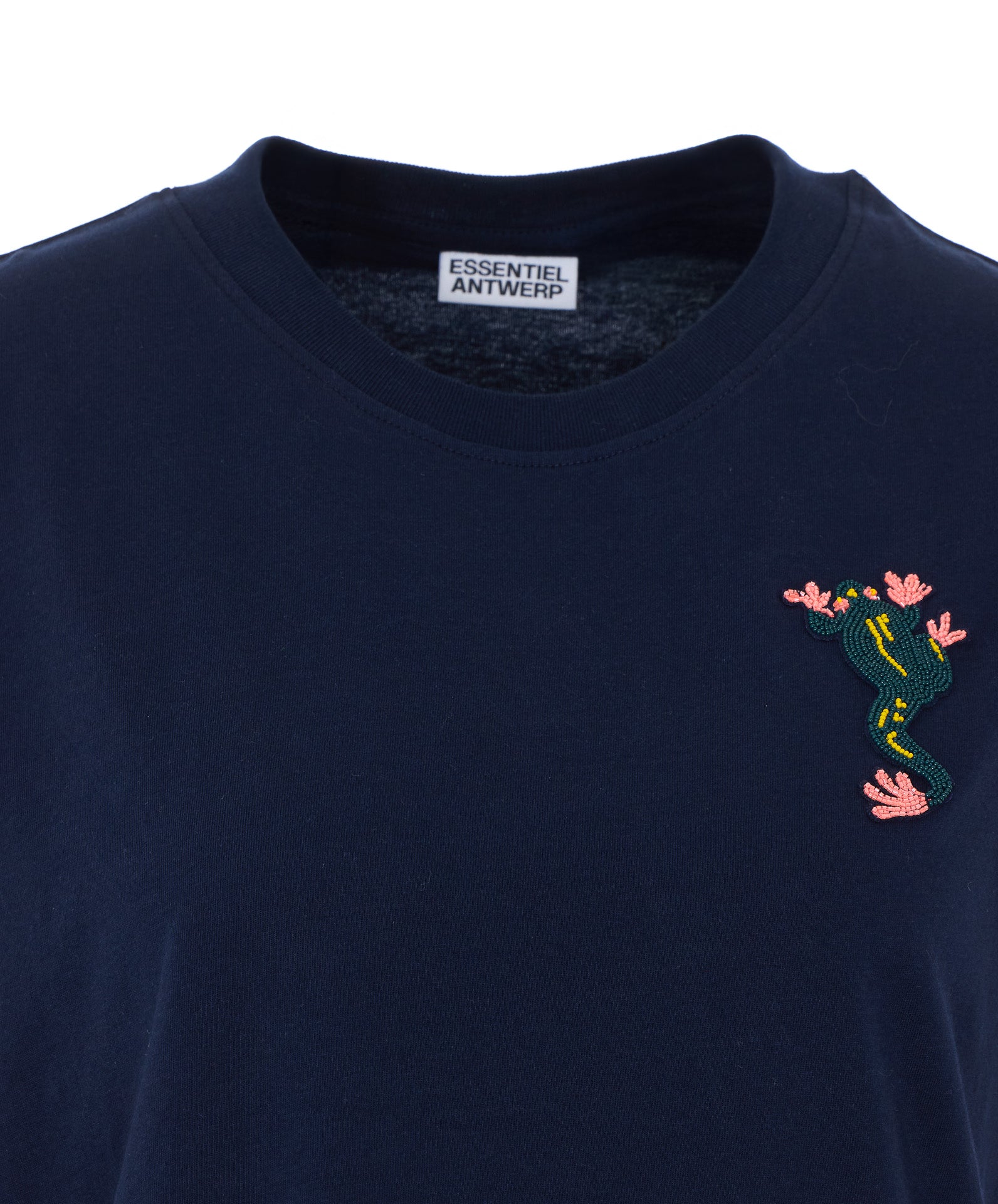 Essentiel Antwerp T-Shirts And Polos Blue Cotton