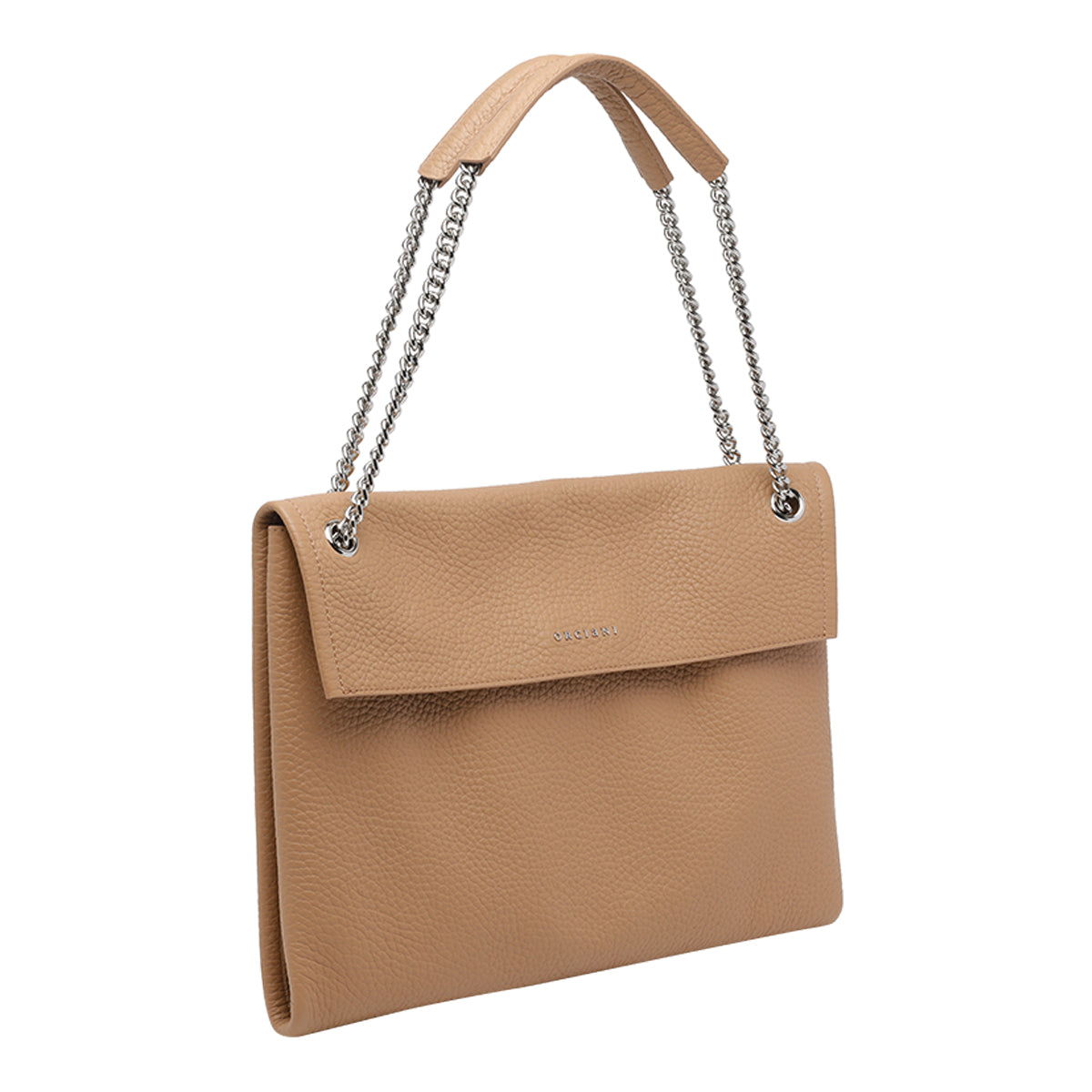 Orciani Bags Beige Calf Leather