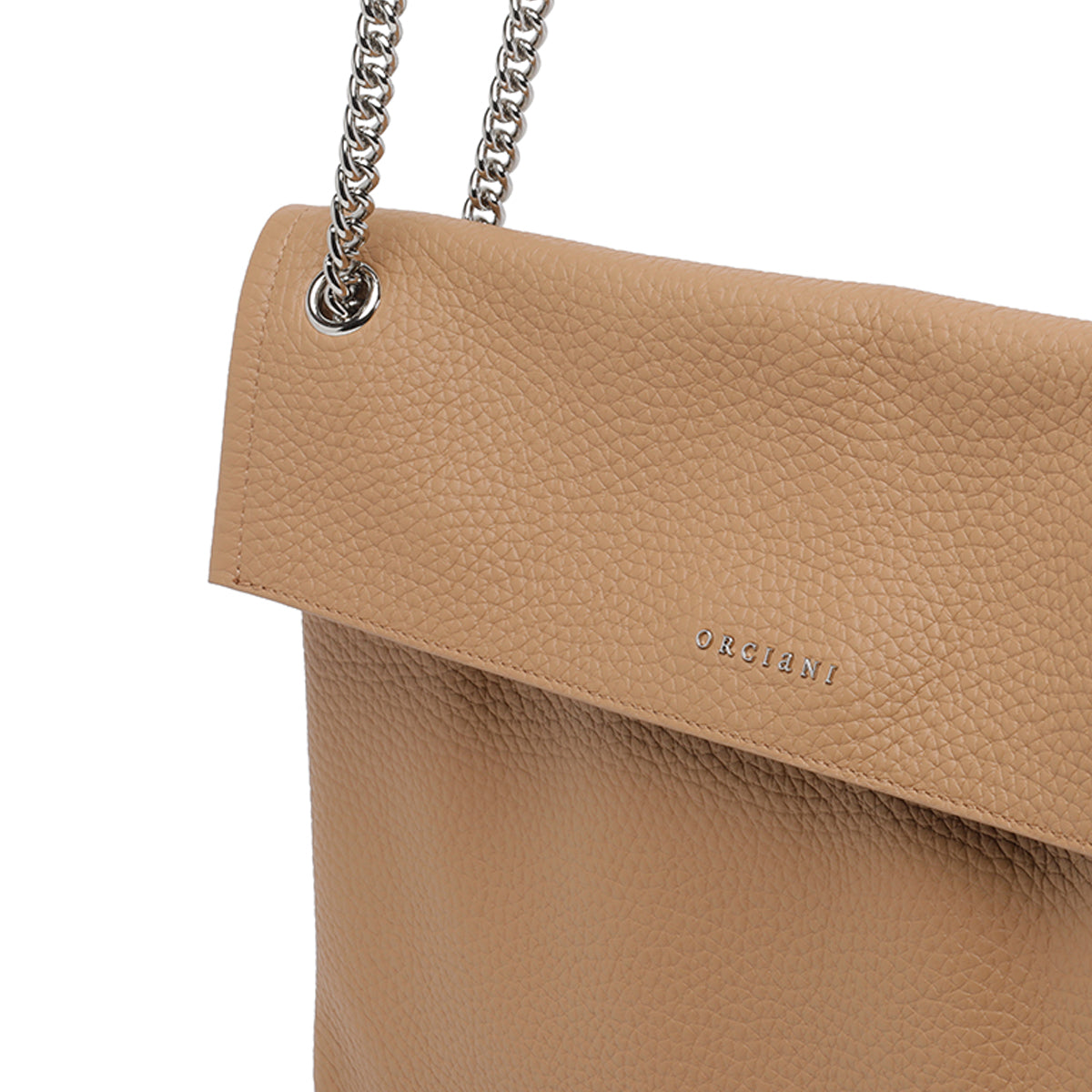 Orciani Bags Beige Calf Leather