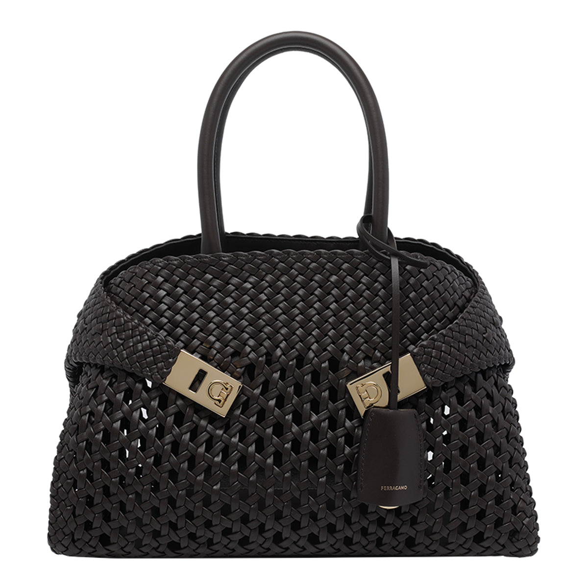 Ferragamo Bags Brown Calf Leather