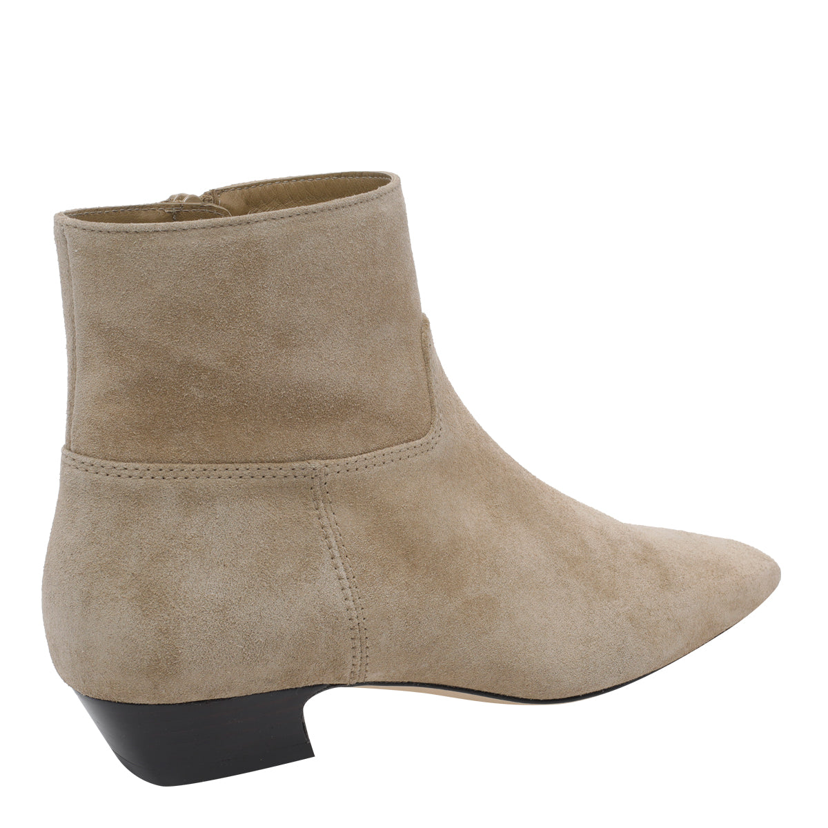 Stuart Weitzman Boots Beige Suede Leather/leather Sole
