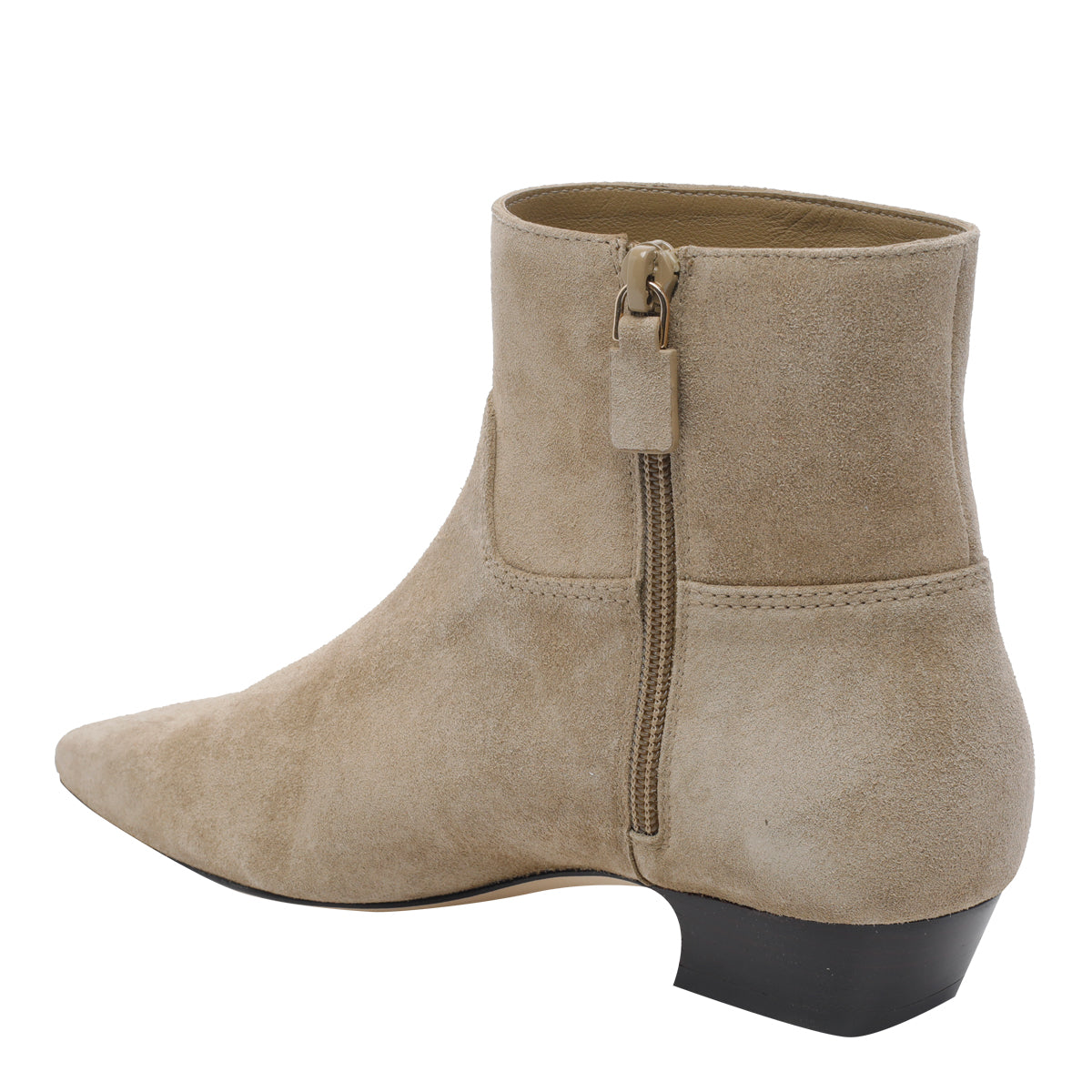 Stuart Weitzman Boots Beige Suede Leather/leather Sole