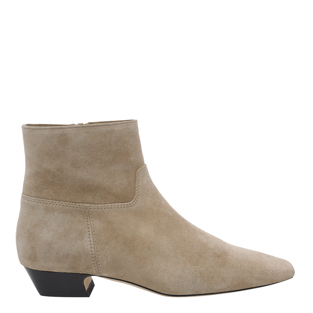Stuart Weitzman Boots Beige Suede Leather/leather Sole