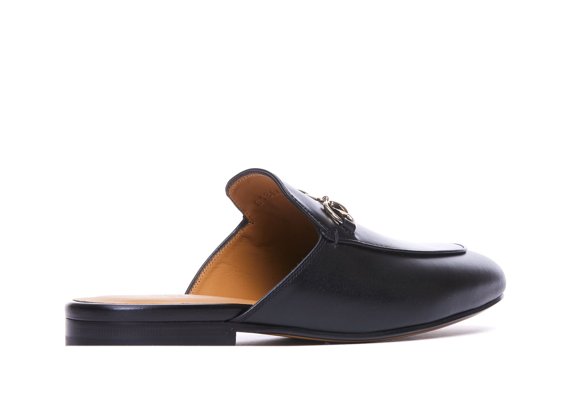 Gucci Sandals Black Calf Leather/leather Sole