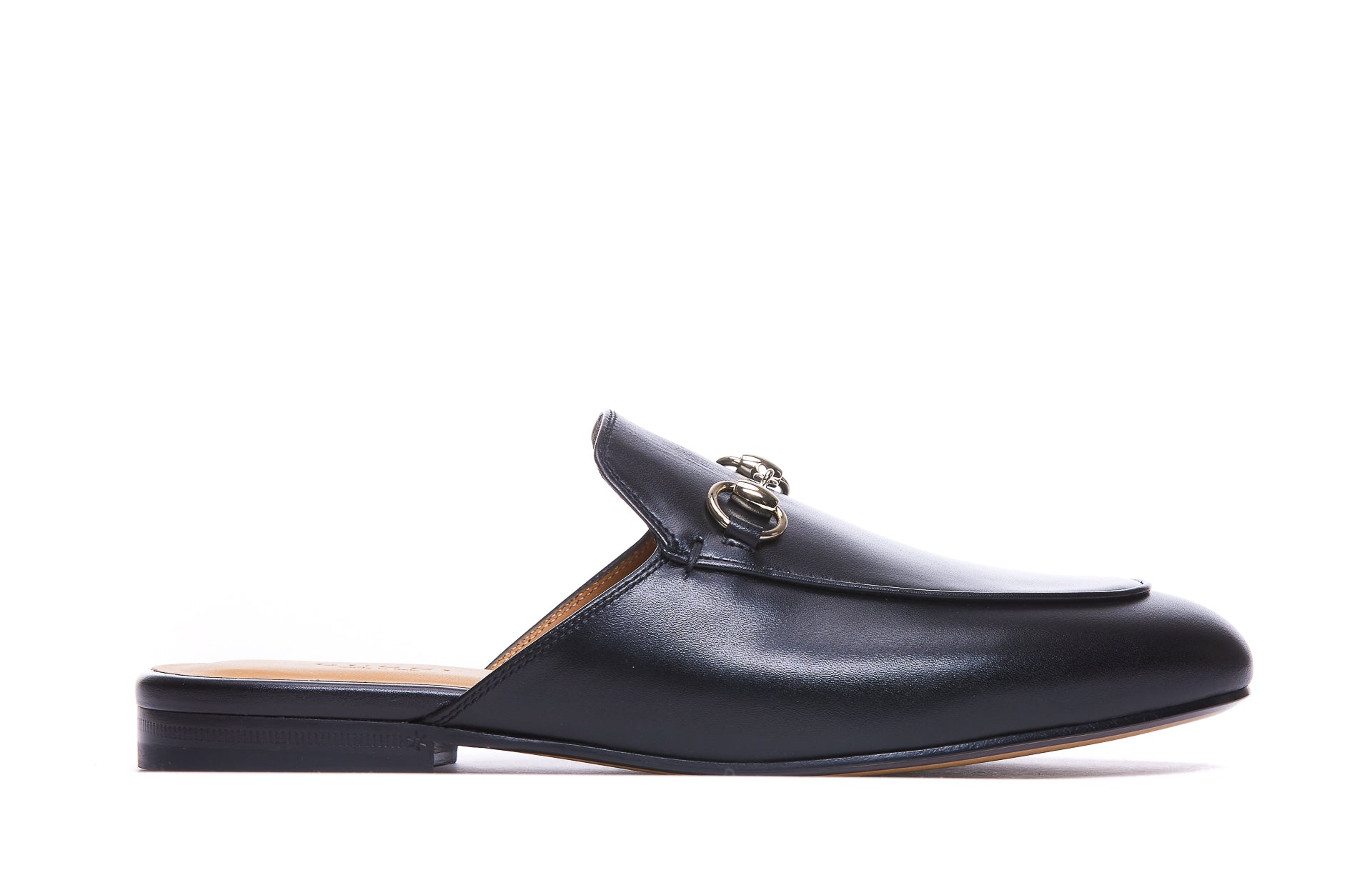 Gucci Sandals Black Calf Leather/leather Sole