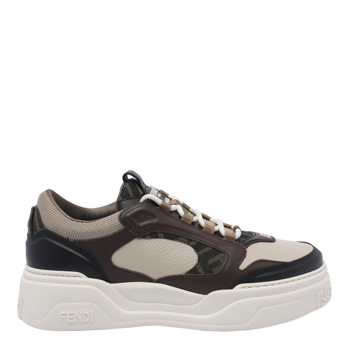 Fendi Sneakers Nero+latte