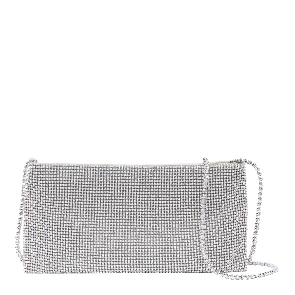 Benedetta Bruzziches Bags Silver Silk Strass