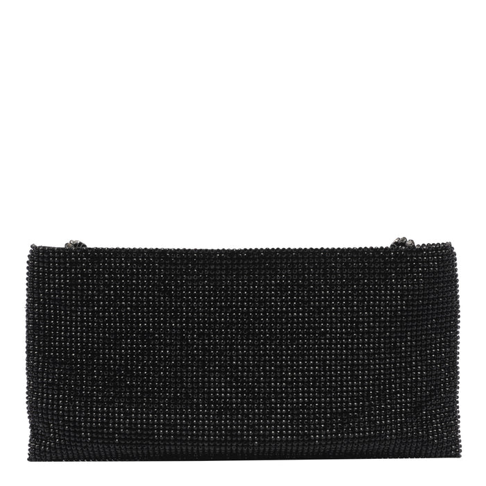 Benedetta Bruzziches Bags Black Silk Strass