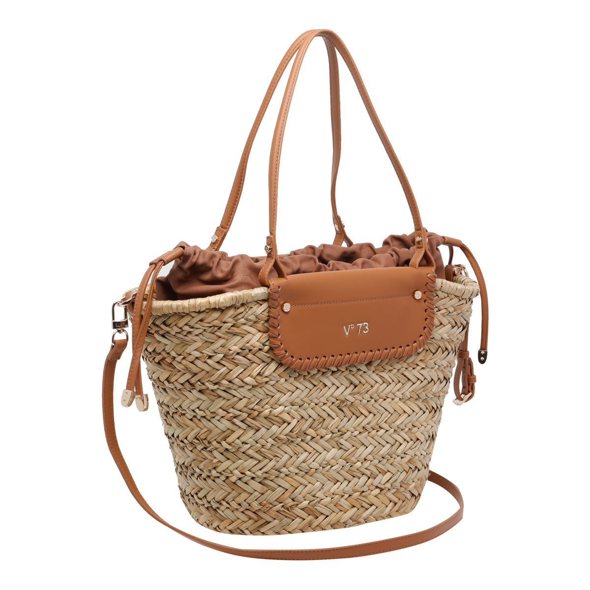 V°73 Bags Beige Grass Polyurethane